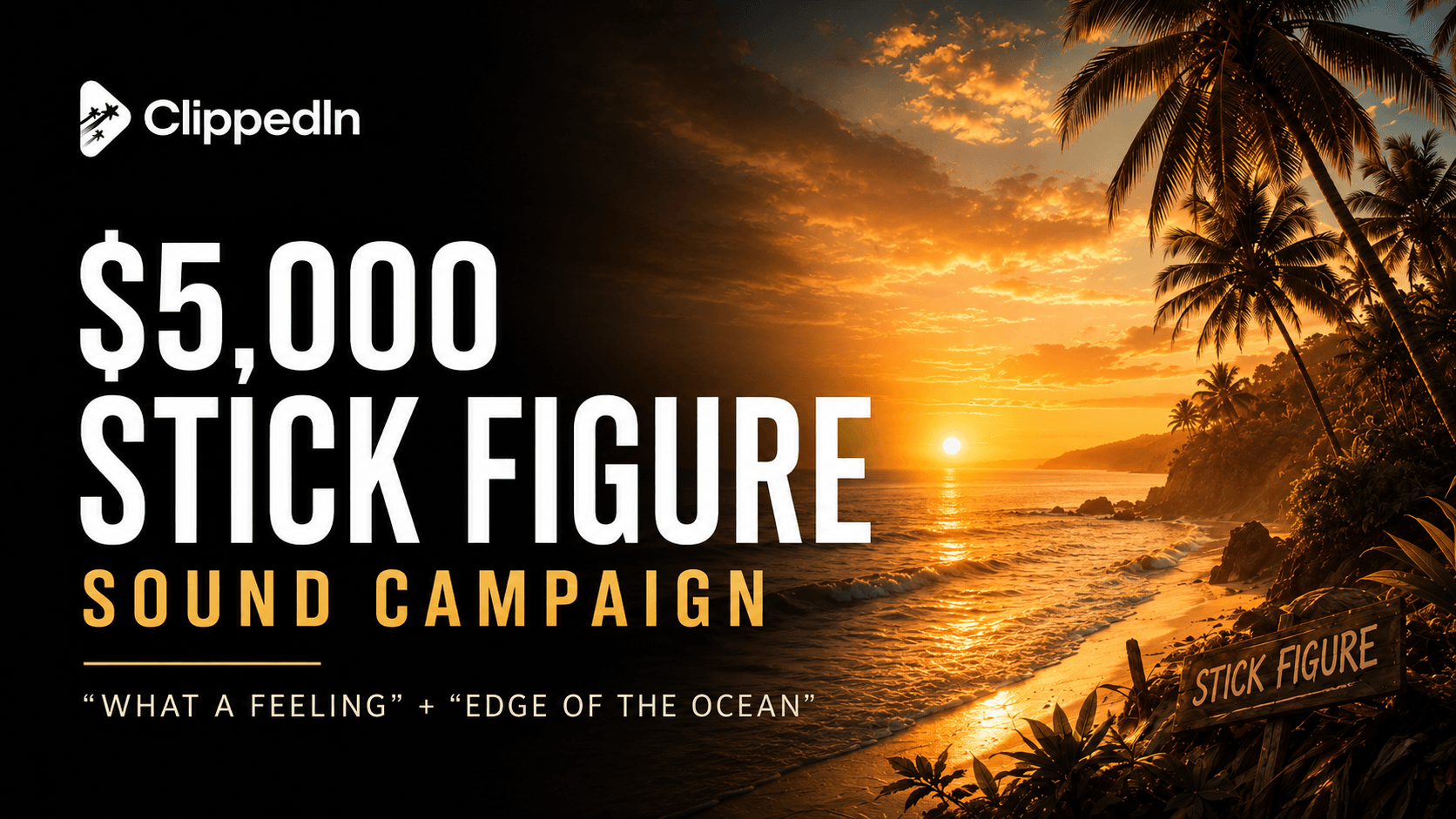 $5,000 Stick Figure Sound Campaign | $1 CPM