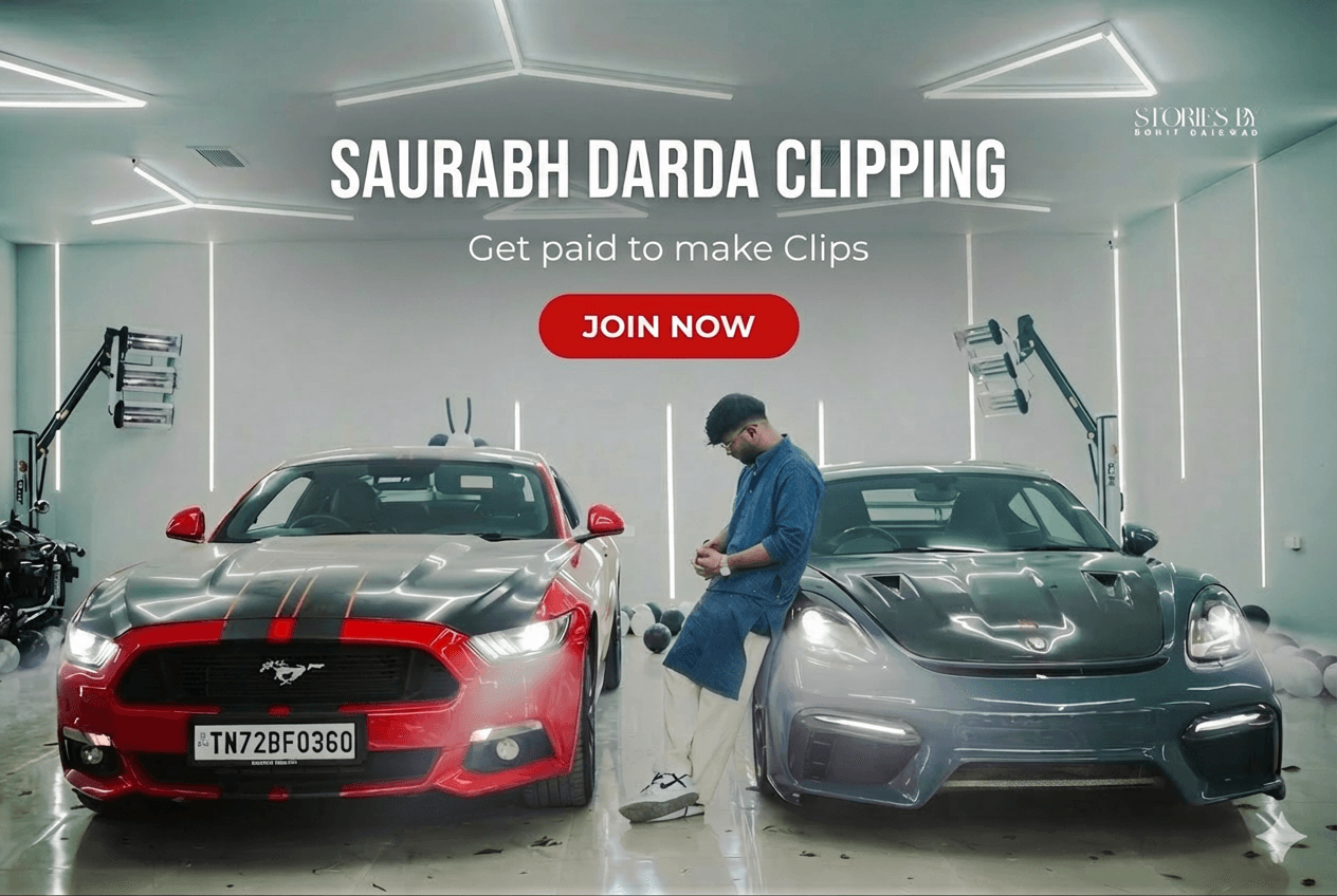 Saurabh Darda Clipping Campaign, (Earn $1 per $1000) Views.