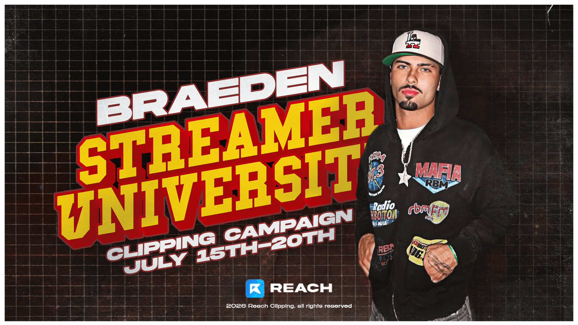 Braeden's Streamer University Clipping Campaign