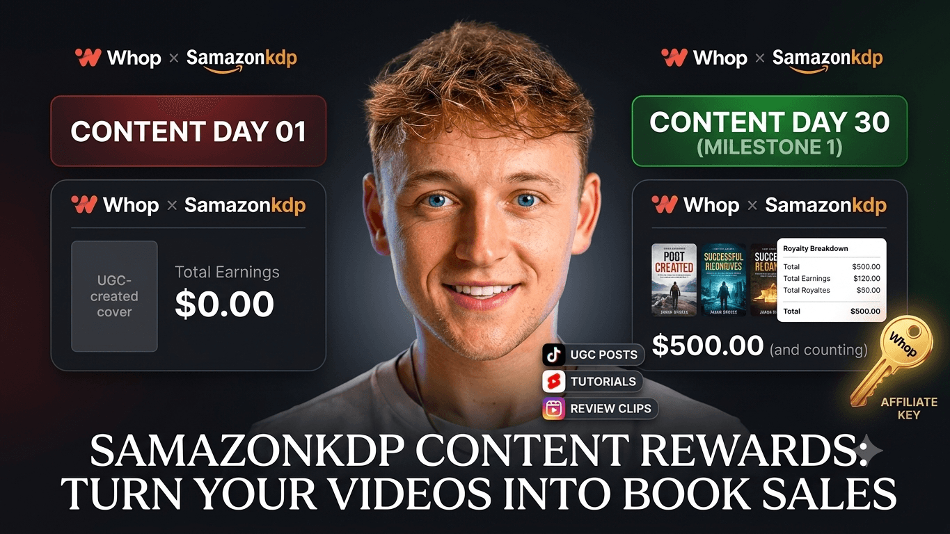 SamazonKDP Creator Rewards: Post & Earn