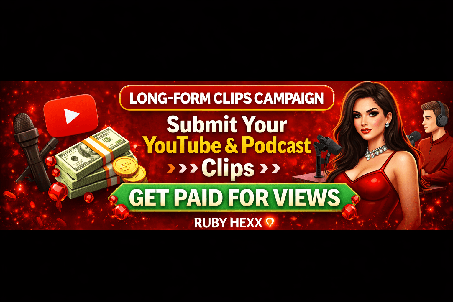 Ruby Hexx LONG FORM Clipping