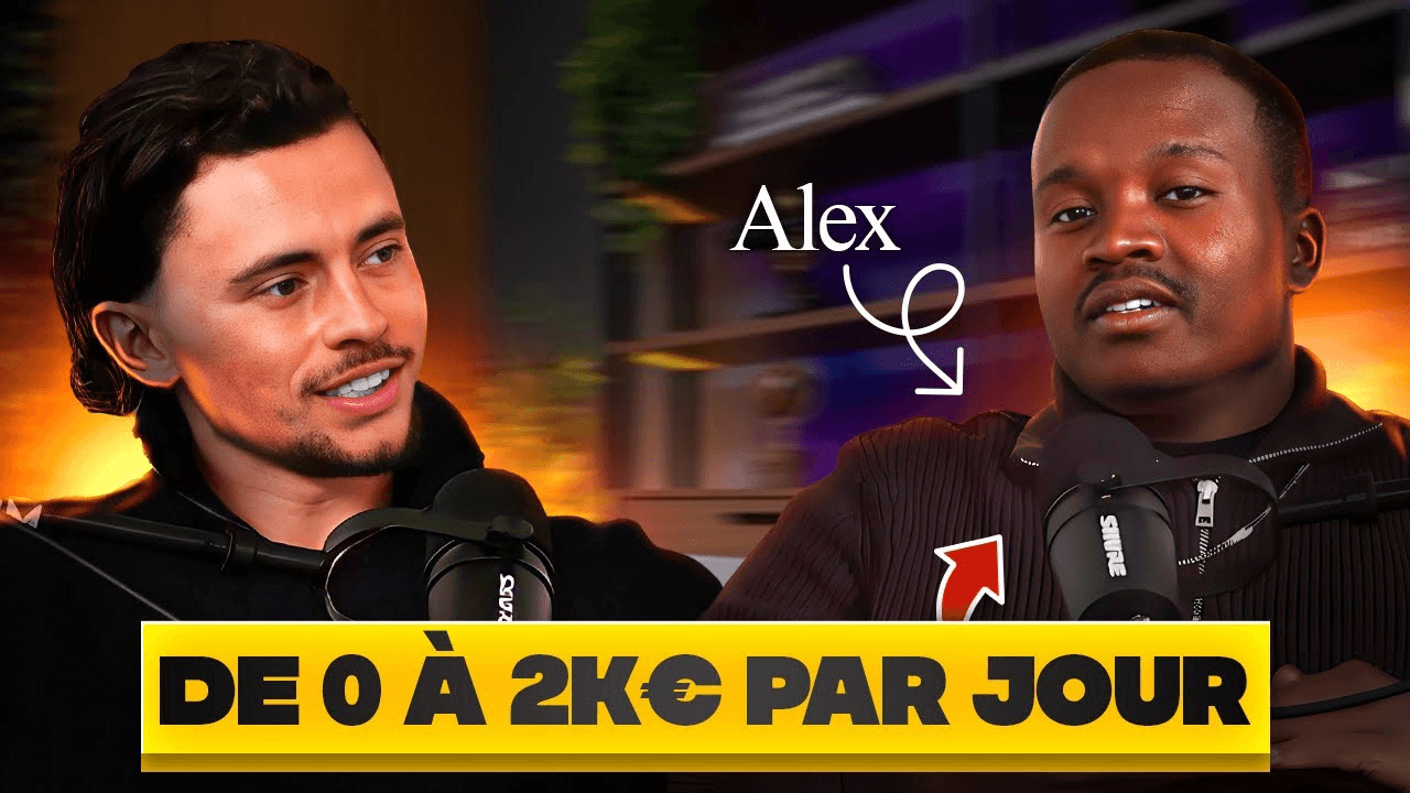 CLIPPING - GASPARD GROSJEAN (De 0 à 2000€/jour : il quitte son job grâce à mon programme)