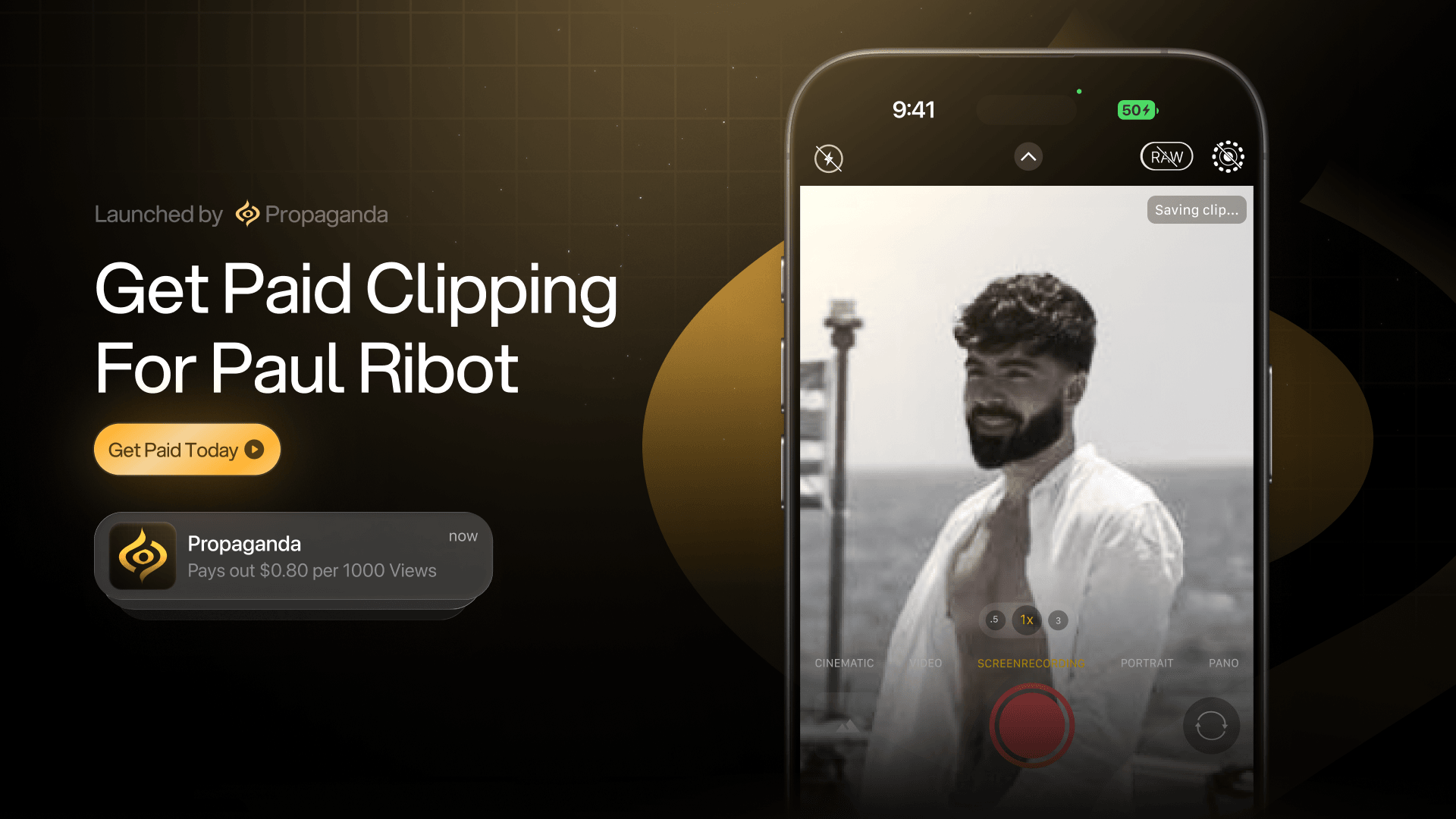 Paul Ribot Clipping | $15k Budget | $0.80 CPM