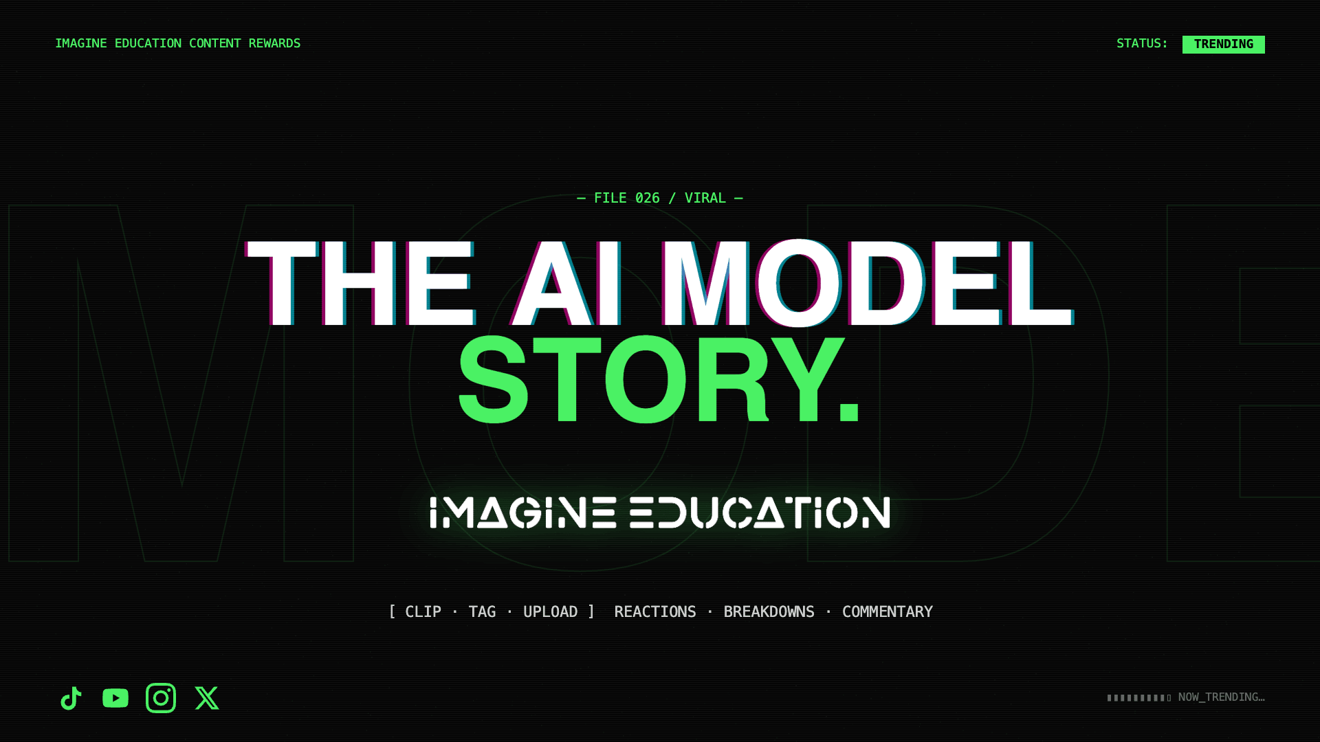Viral AI Influencer Story Clipping