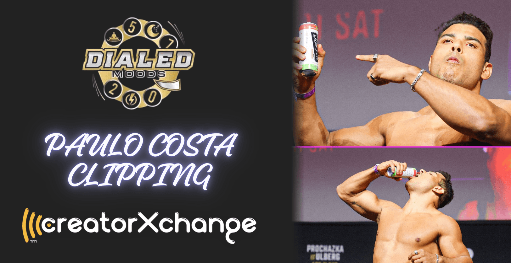 Dialed Moods x Paulo Costa