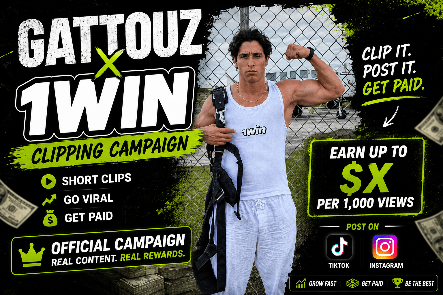 Gattouz0's x 1win -  Clipping Campaign