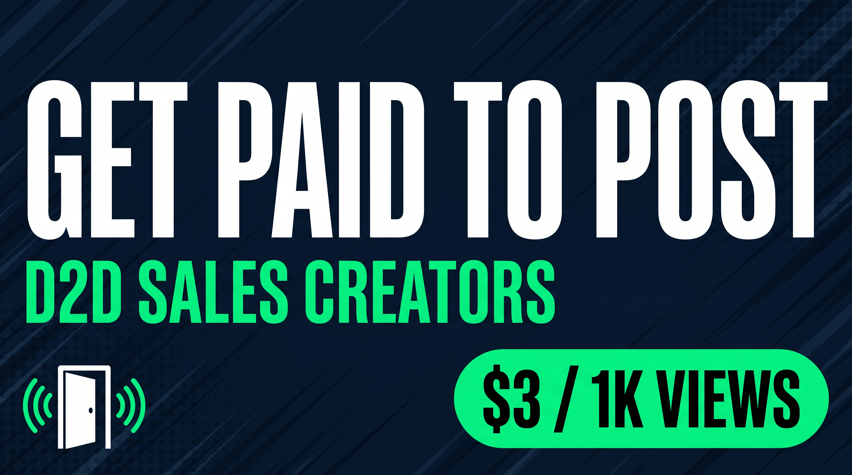 D2D Sales Content — Paid Per View