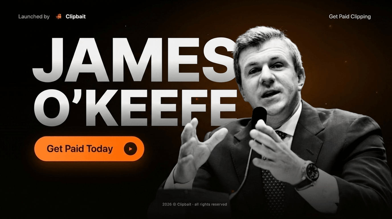 James O'Keefe Clipping | $3500 Budget | $1.50 CPM