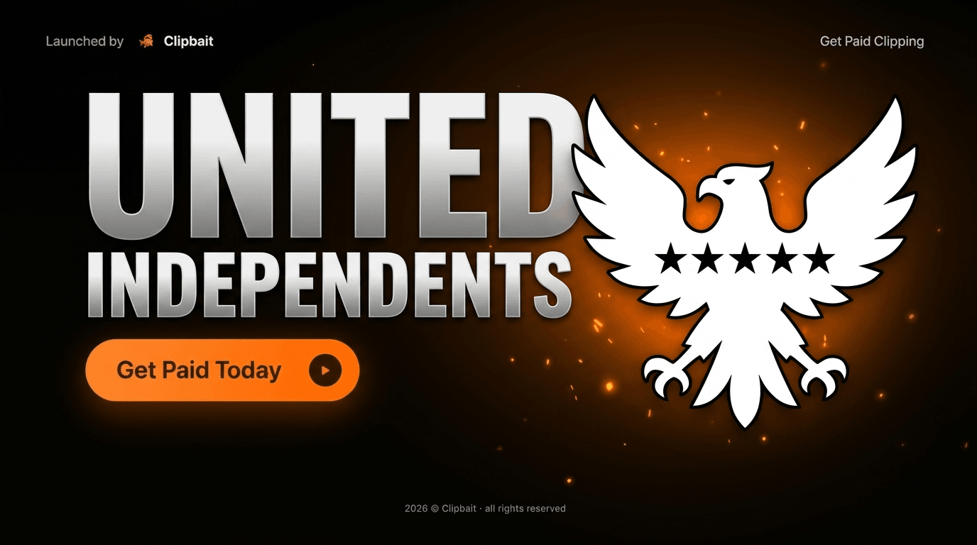 United Independents Clipping | $1000 Budget | $1.50 CPM