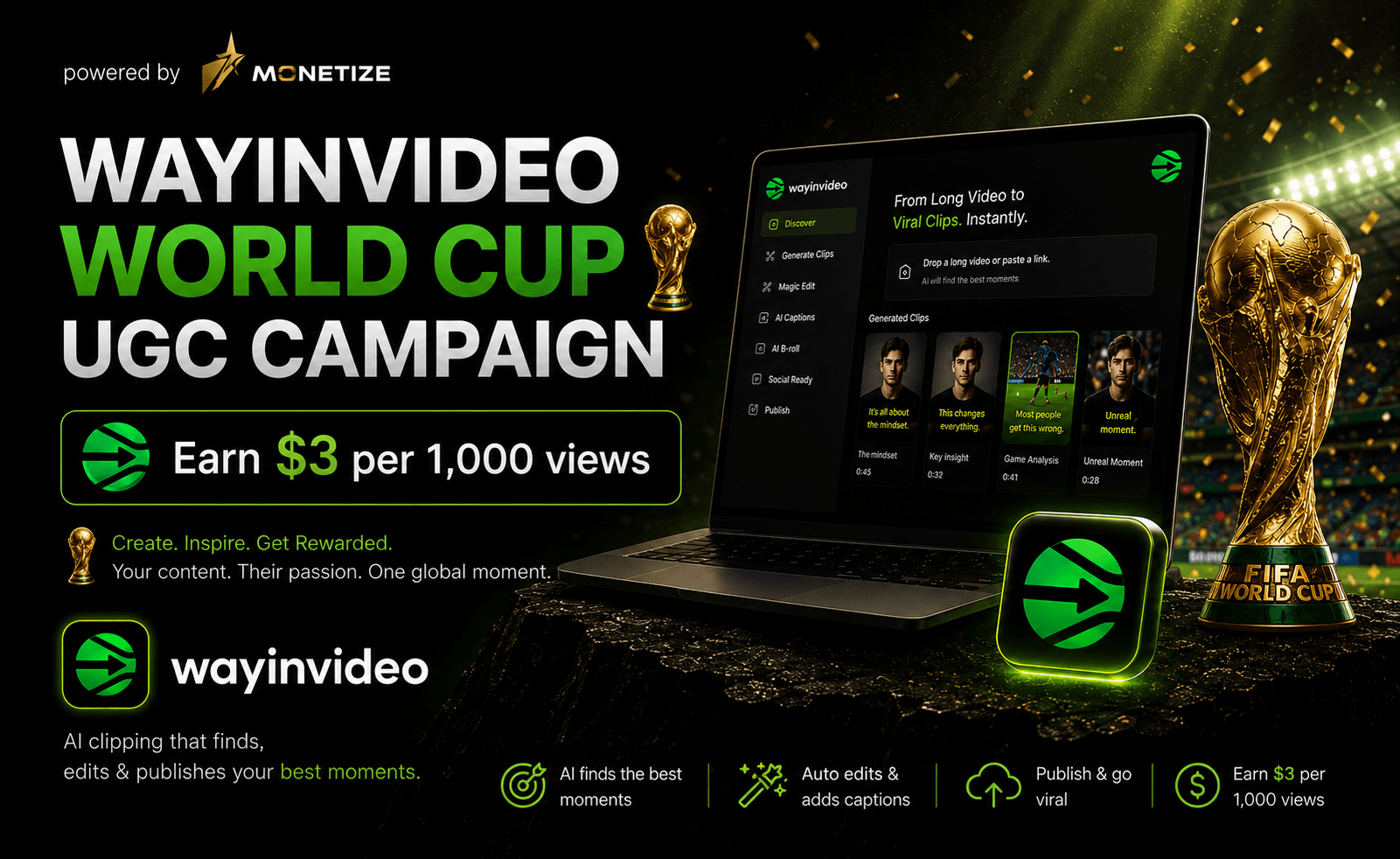 Wayinvideo UGC ( World Cup Campaign)