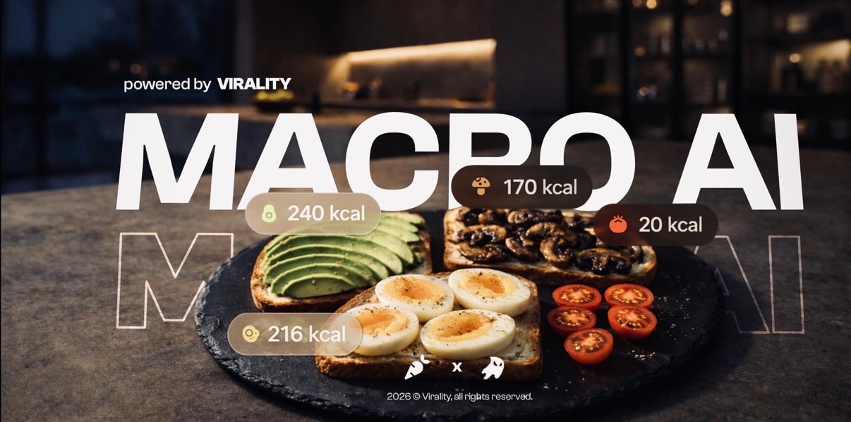 Macro AI Calorie Tracker [Slideshow Clipping]