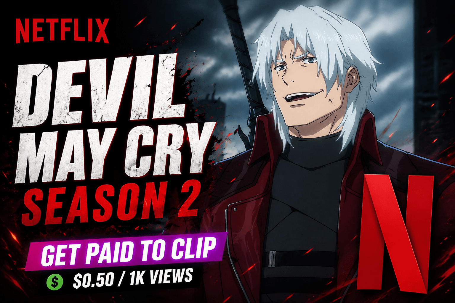 Anime Edits (NETFLIX - Devil May Cry: Season 2)