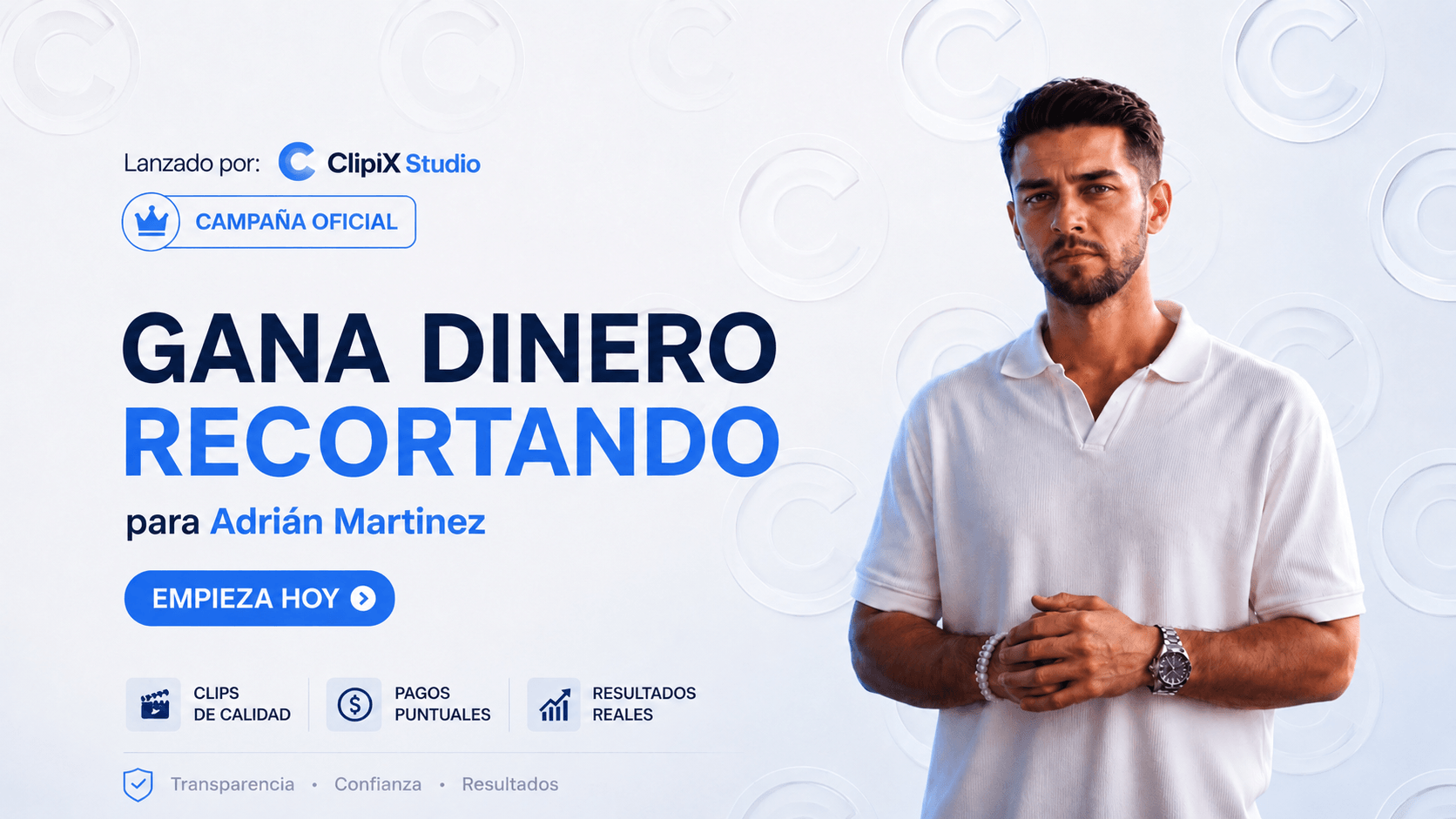 Adrián Martínez Clipping | 500€ Budget inicial | 2€ CPM