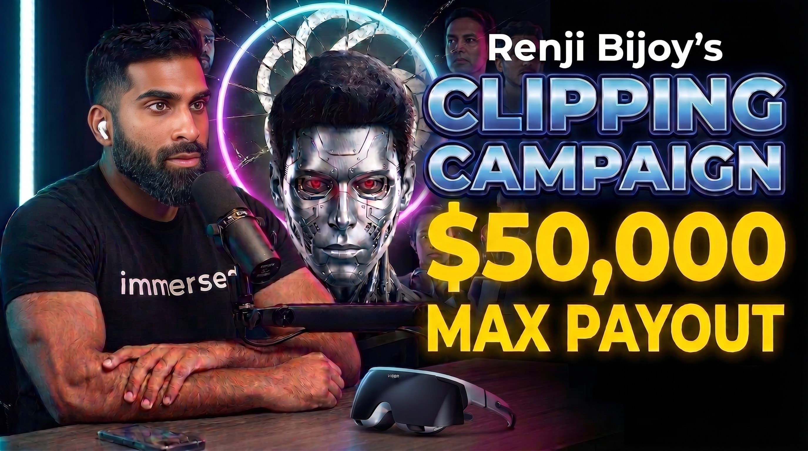 Renji Bijoy's $50,000 Clipping Campaign