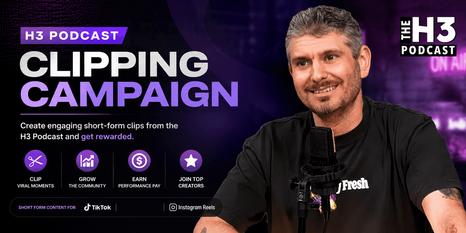 H3 Podcast Clipping