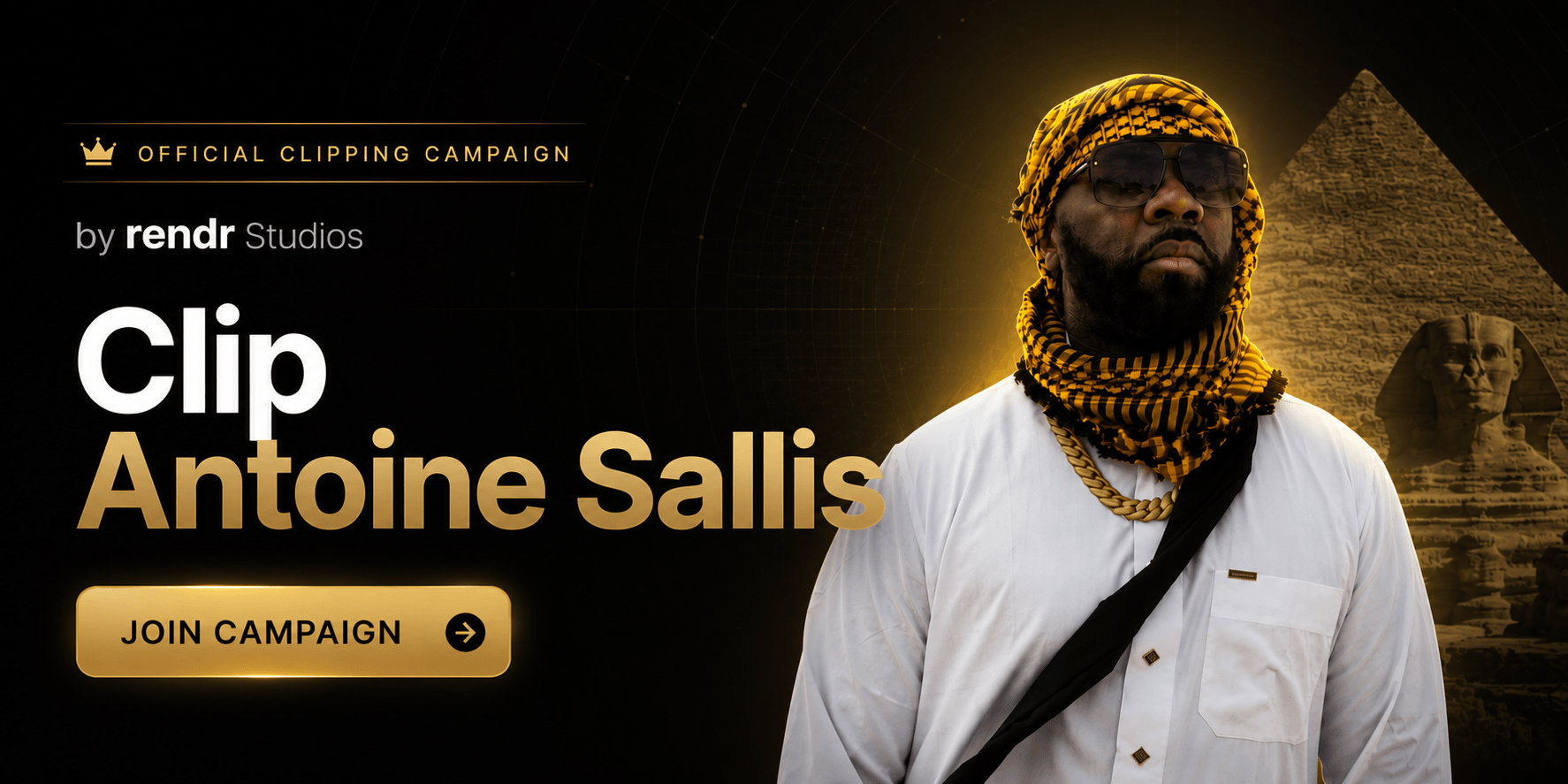 Antoine Sallis Clipping | $1.50 CPM | All Platforms