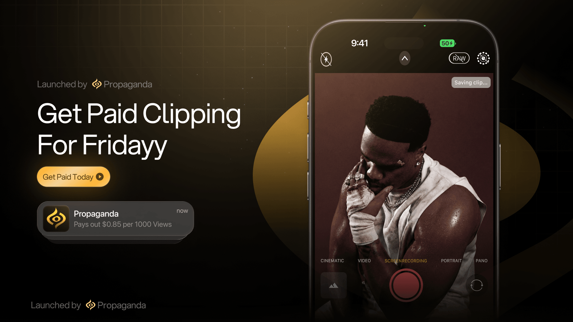 Fridayy Music Clipping | $5,000 budget | $0.85 CPM