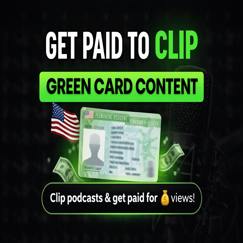 Green Card Virality – Paid Clipping Campaign