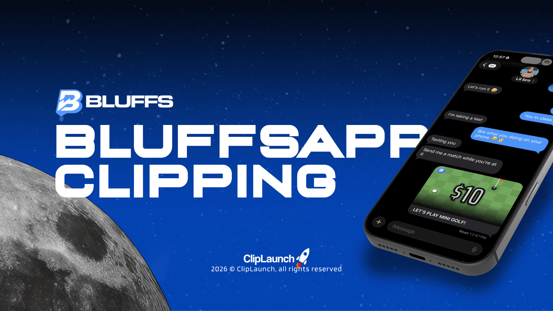Bluffs™ App Clipping