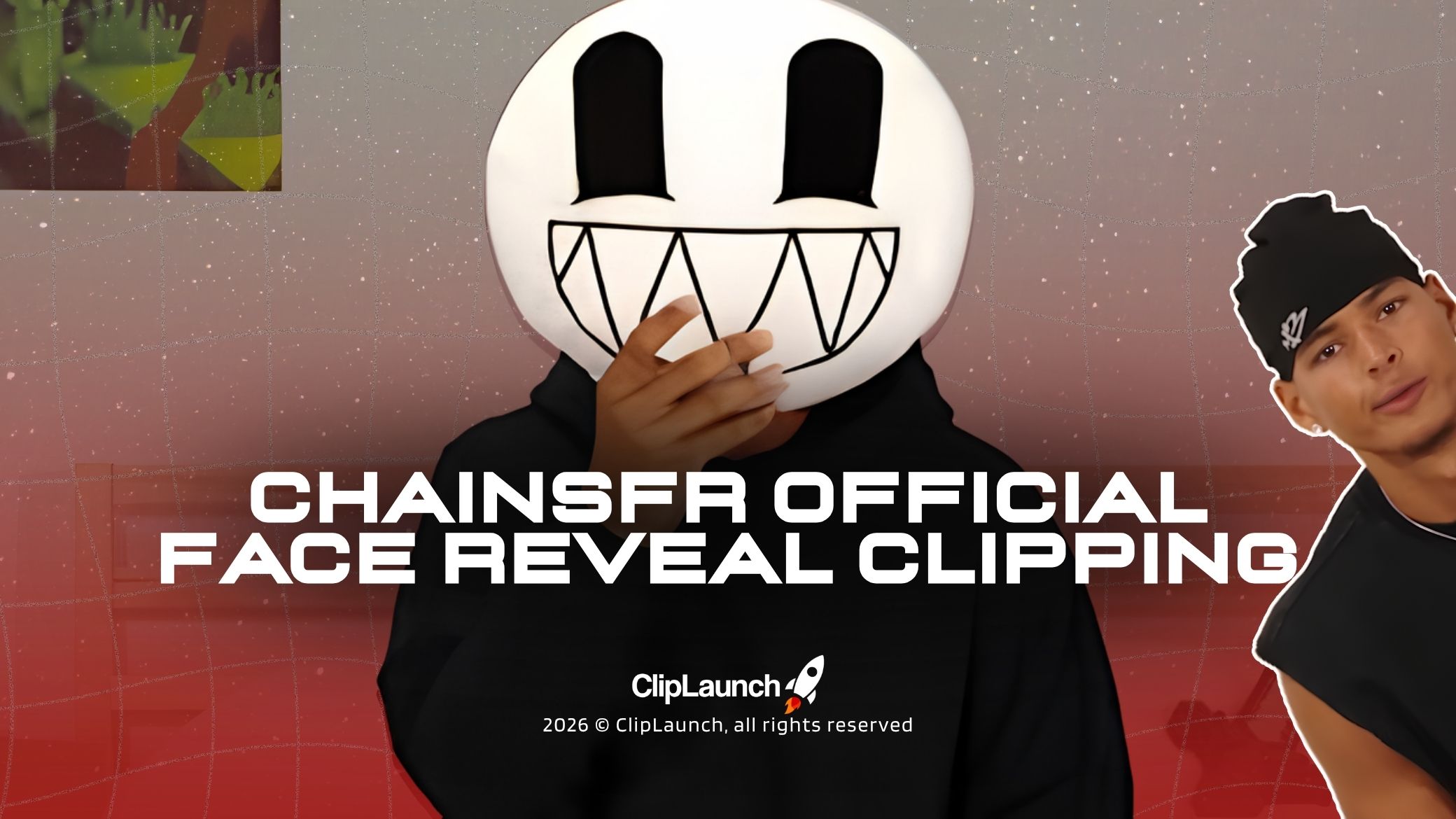 ChainsFR: OFFICIAL 5 Million Subs Face Reveal Clipping
