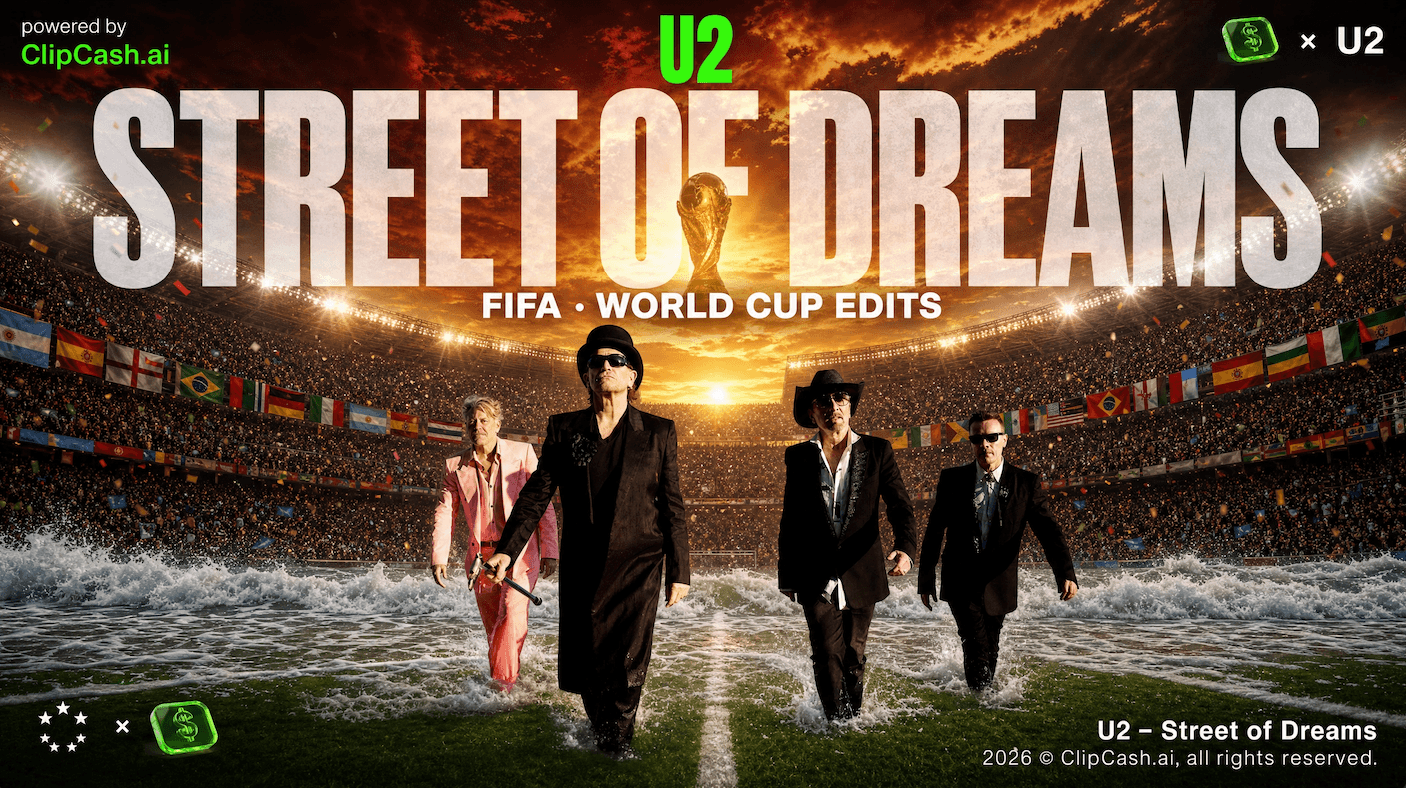 U2 - Street Of Dreams | FIFA + World Cup Edits