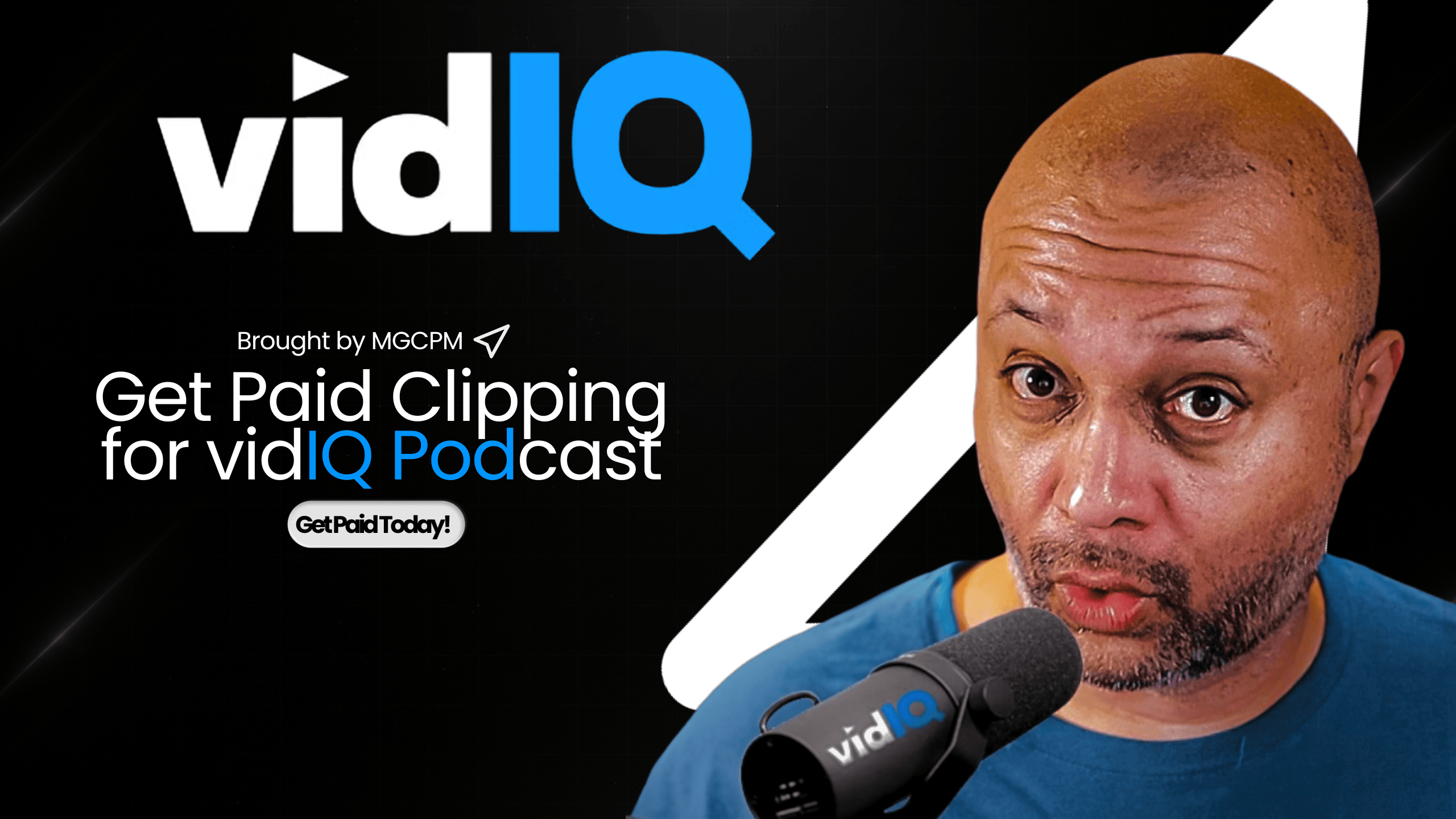 vidIQ Podcast Clips - $1.25 per 1000 views!