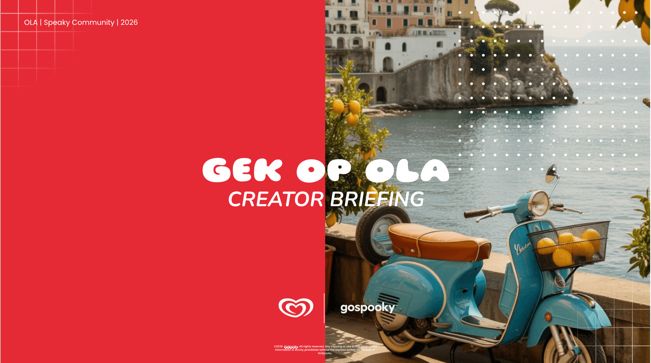 OLA's Italian Summer | Cornetto - €3,50 per 1.000 views