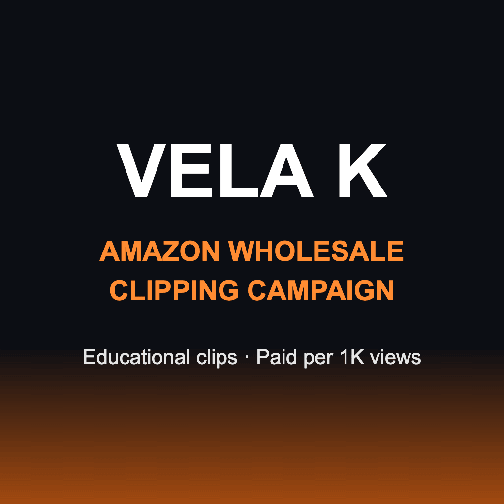 Vela K Amazon Wholesale Clipping
