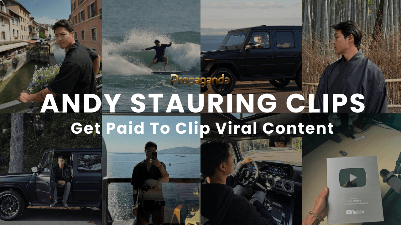 Andy Stauring: $2 per 1,000 Views