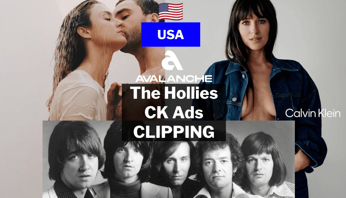 Calvin Klein Ads - The Hollies Clipping