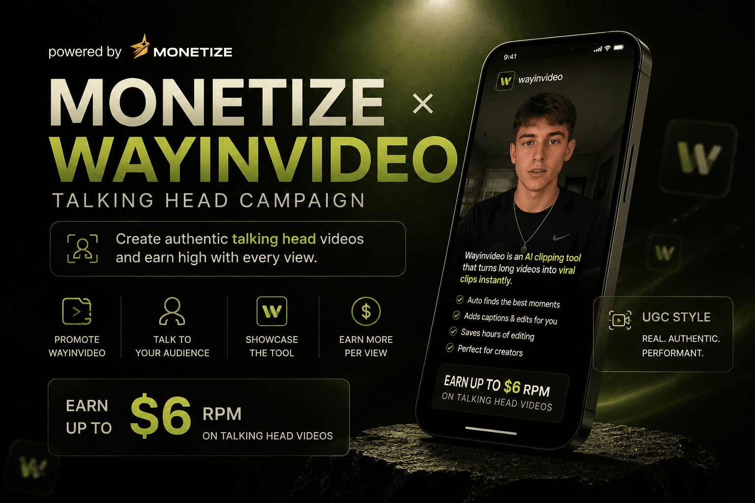 Wayinvideo [Talking Head UGC]