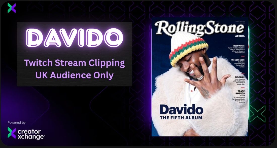 Davido - Twitch Stream Clipping (UK Audience)