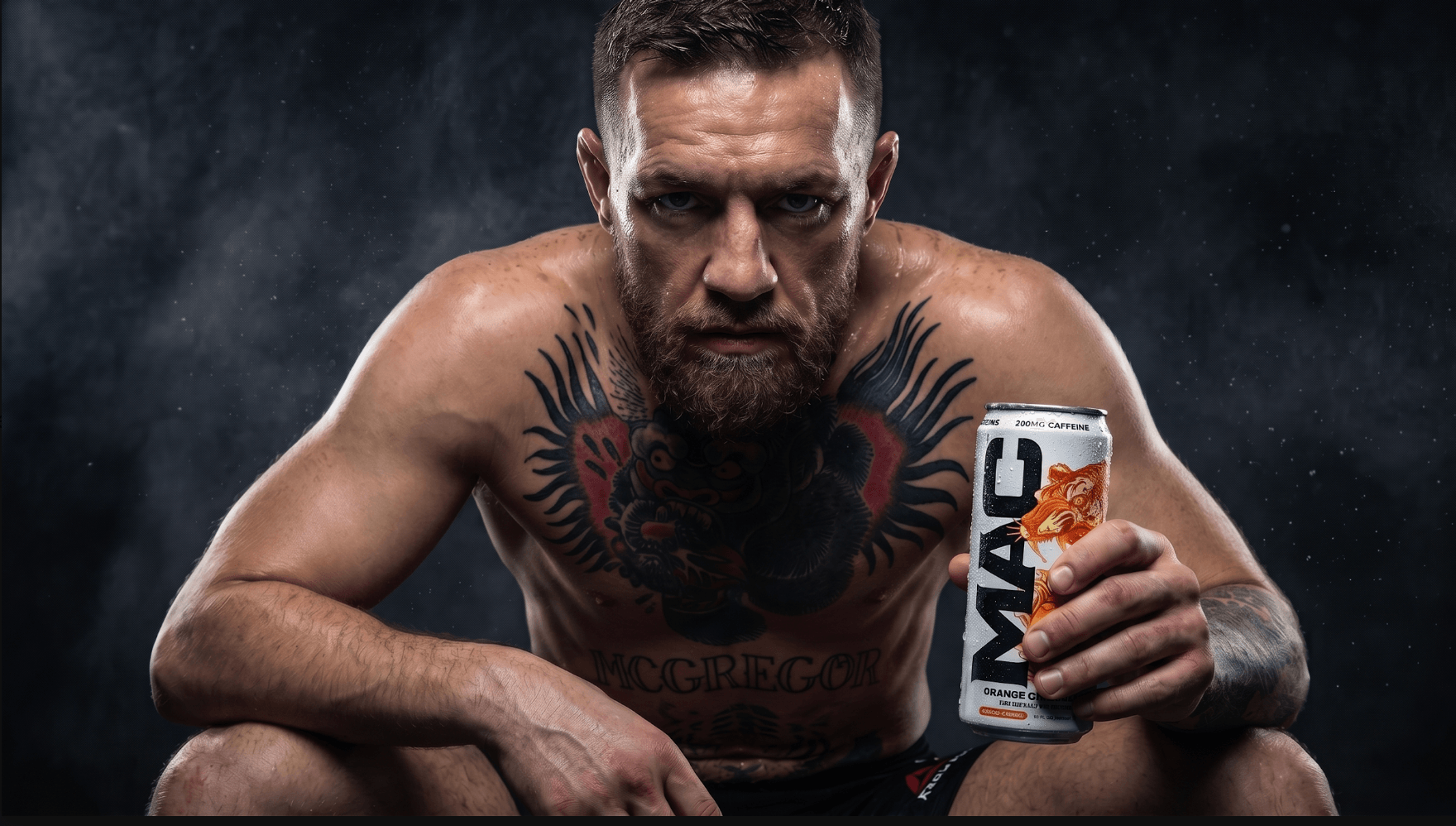 MAC Energy - Conor McGregor brand launch 