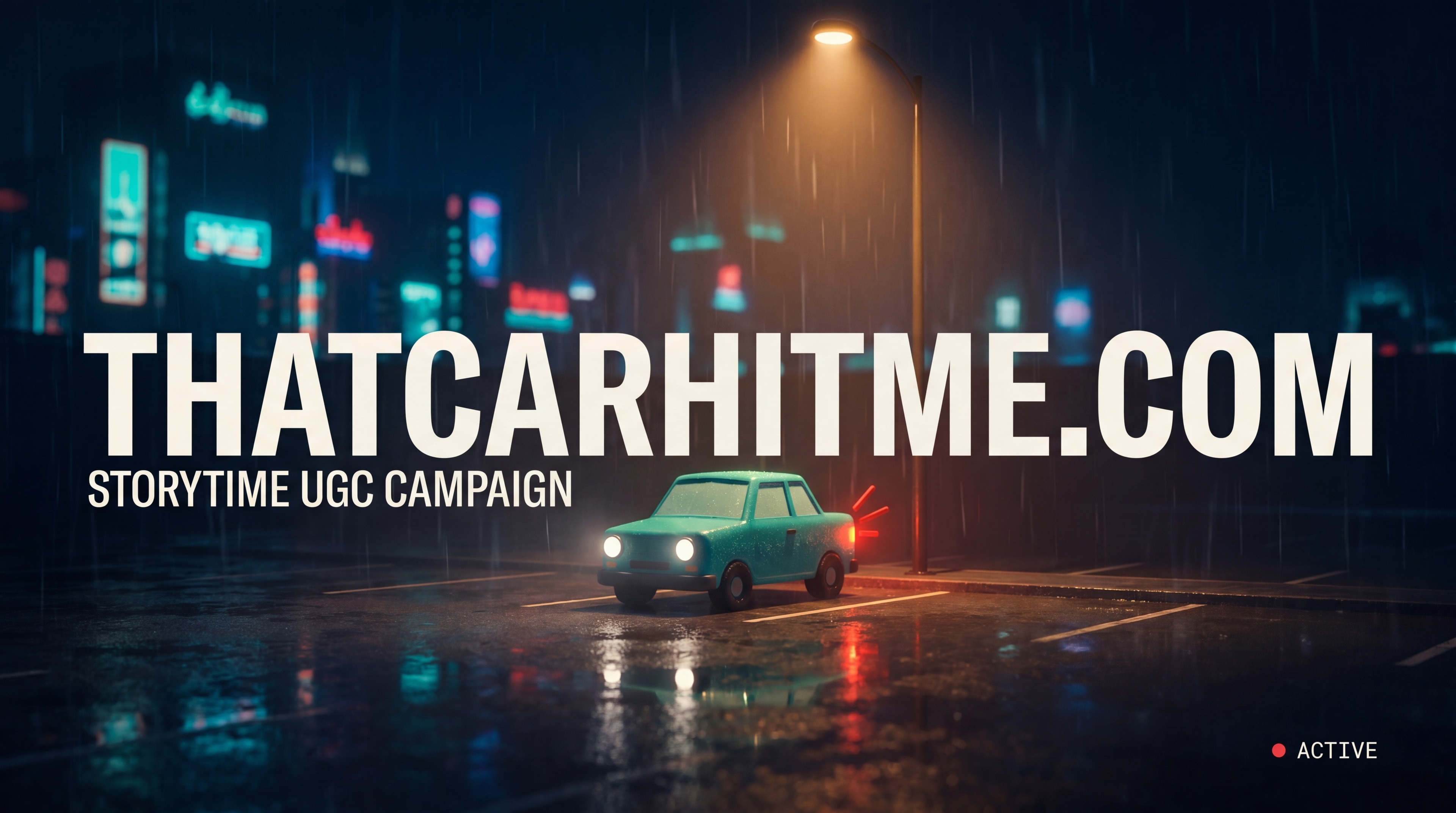 Get paid $2.01/1K to tell a car accident storytime