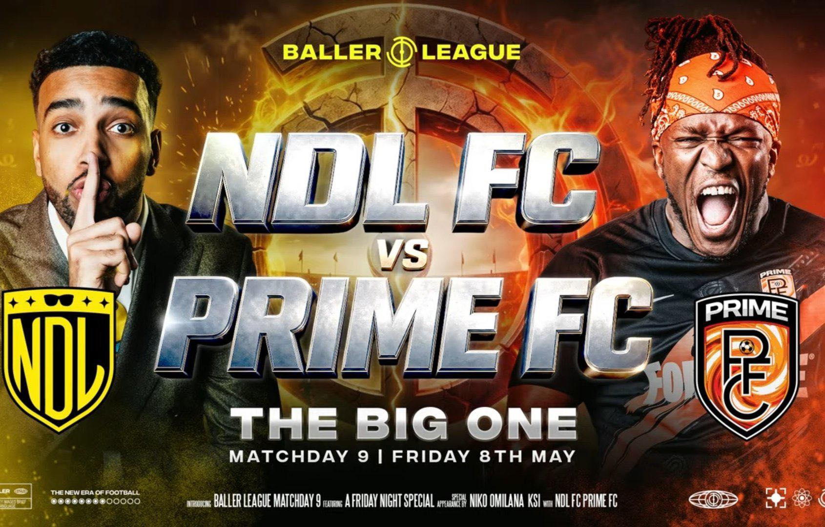 KSI v NIKO Baller League UK | Clipping