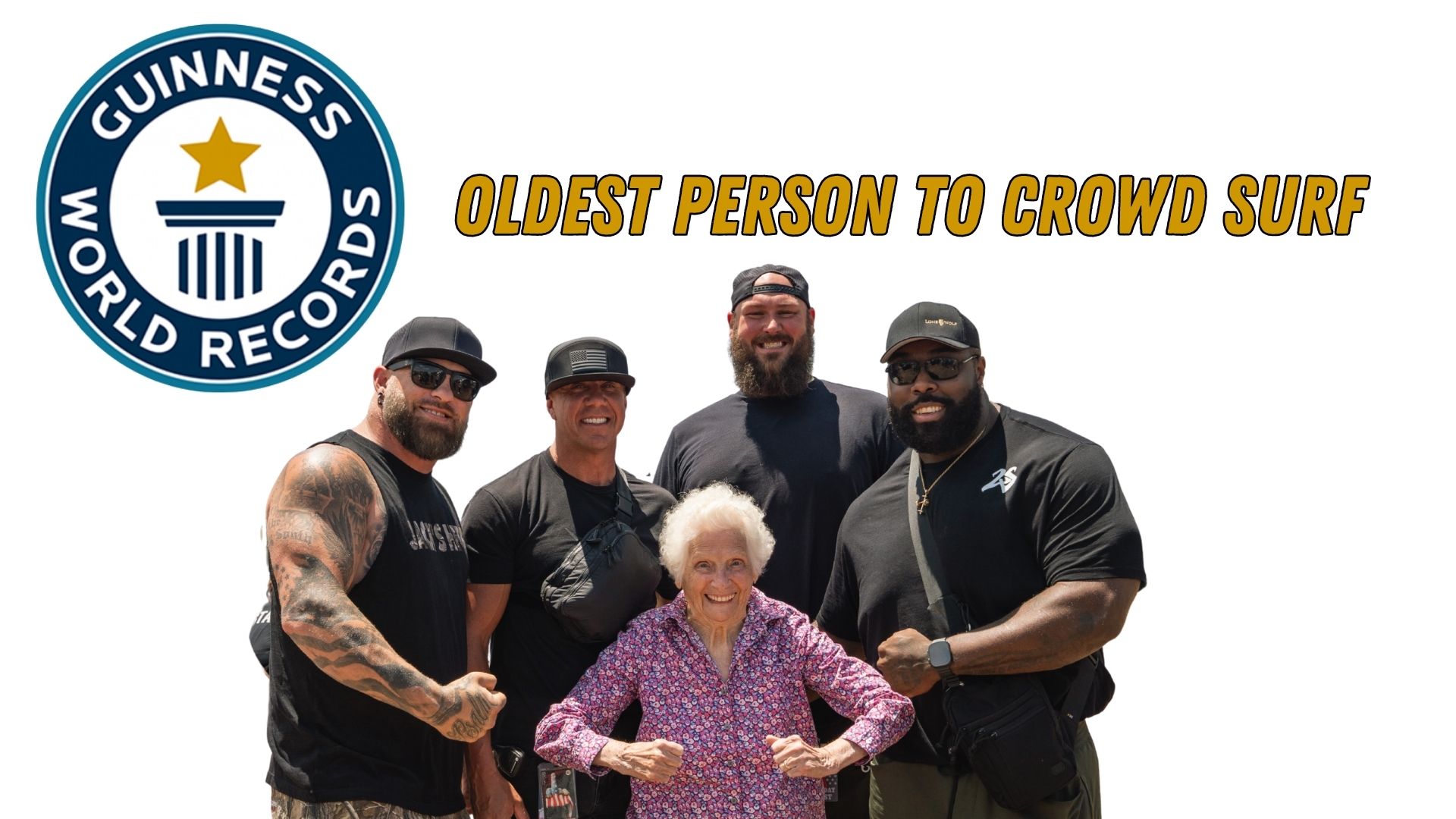Guinness World Record: Oldest Person to Crowd Surf