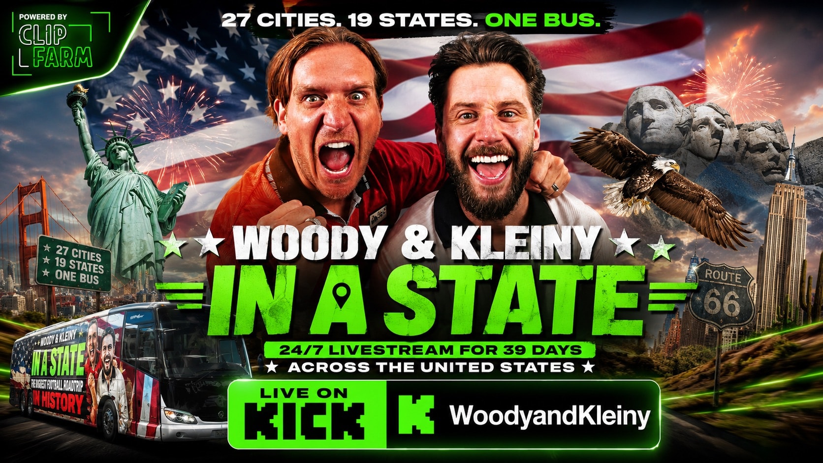 Woody & Kleiny Live Clipping